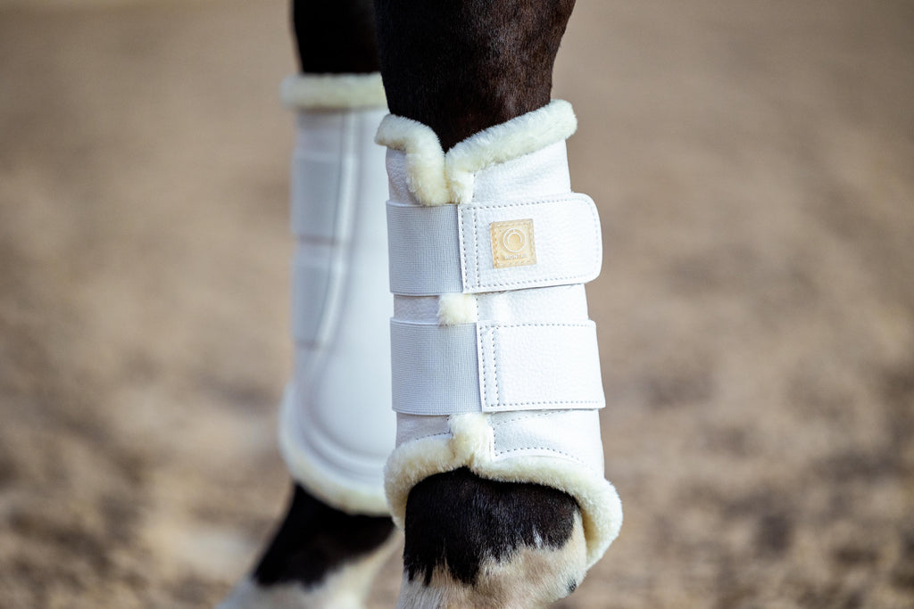 PU Leather Protection Boots (4 pcs)