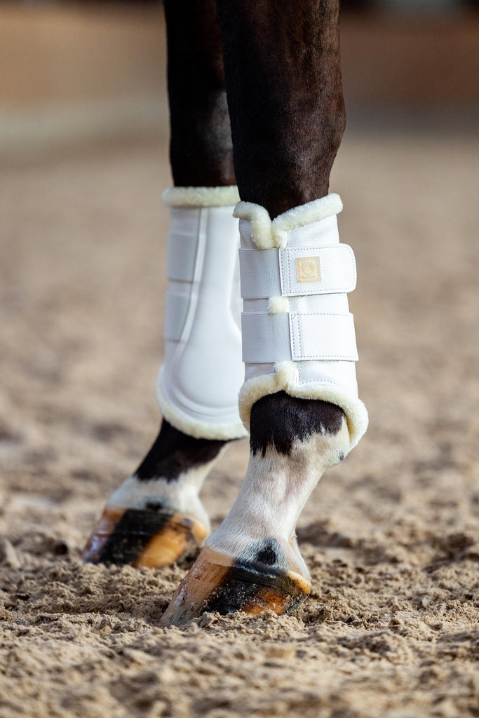 PU Leather Protection Boots (4 pcs)