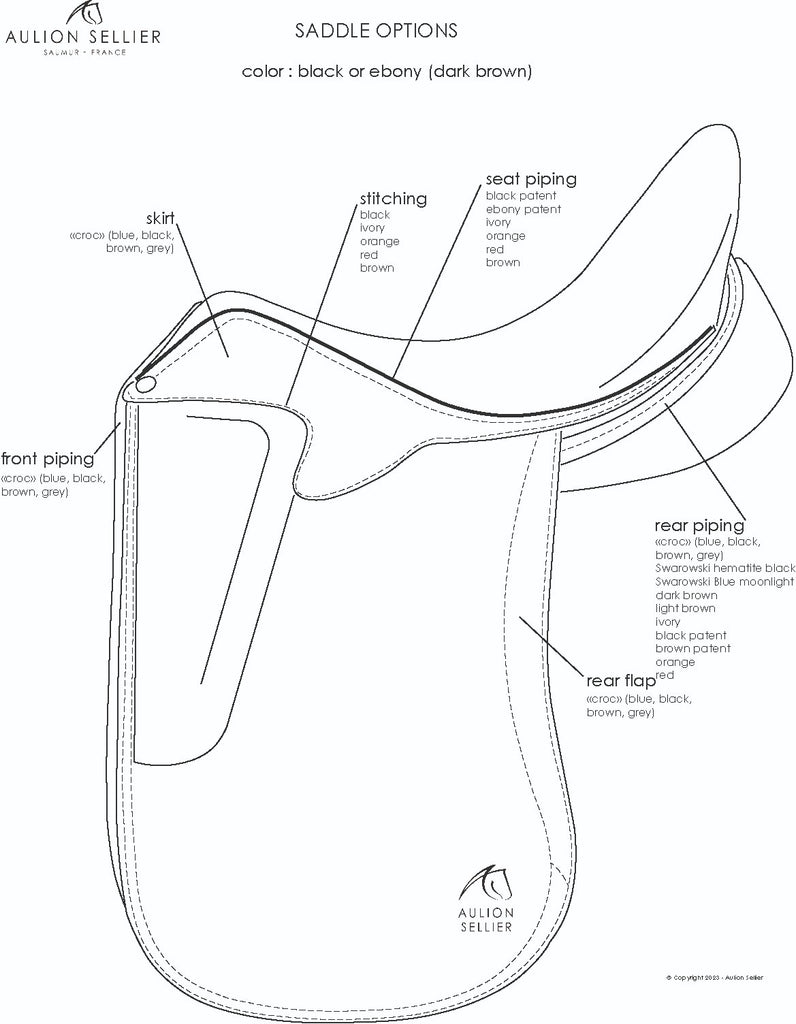 Aulion Sellier Dressage Saddle