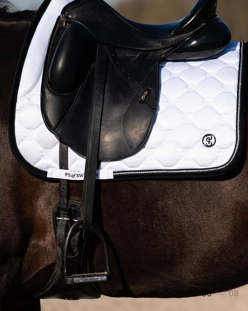 PSOS Vintage Monogram Dressage Pad