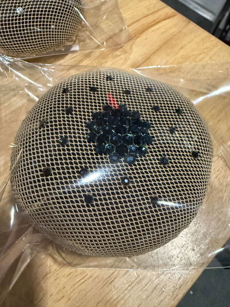 Plastronique Jeweled Bun Covers - Blonde