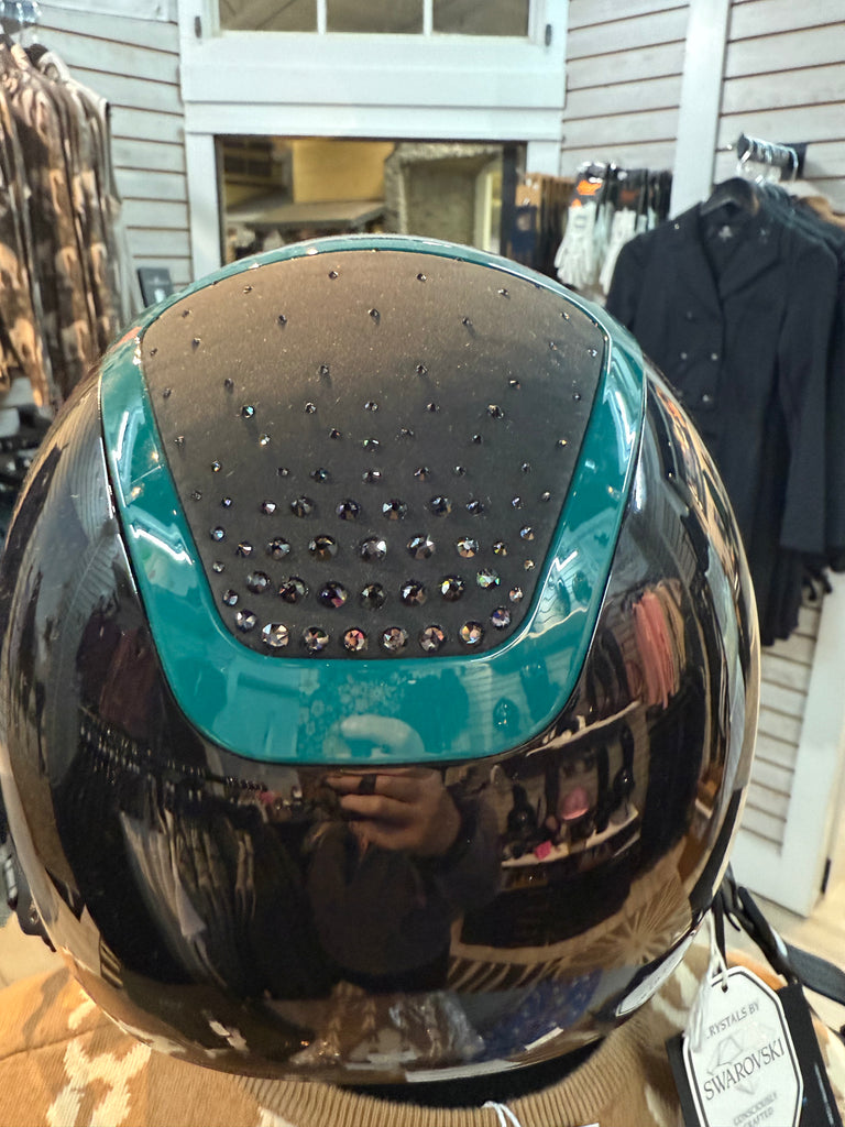 Star Lady Shine Blk/Paint Green - M