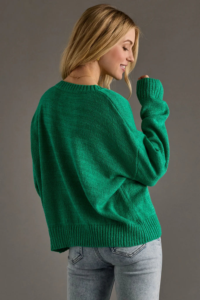 Green Margs Lightweight Sweater