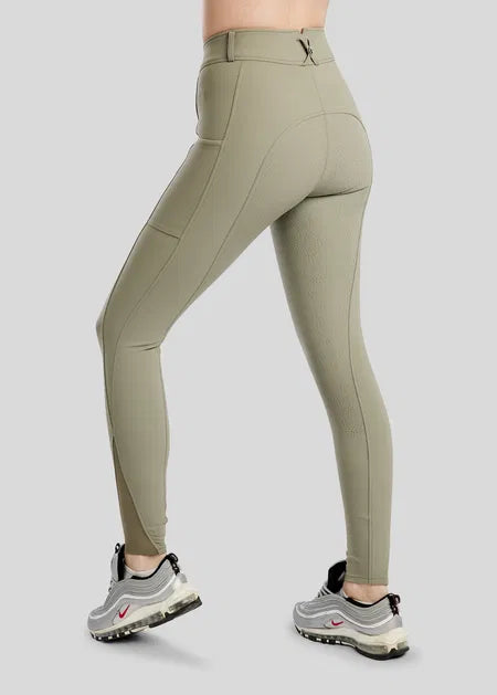 Megan Highwaist Breech - Dusty Green
