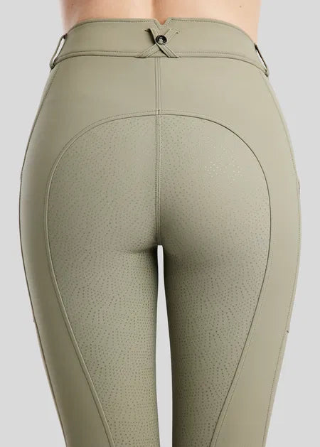 Megan Highwaist Breech - Dusty Green