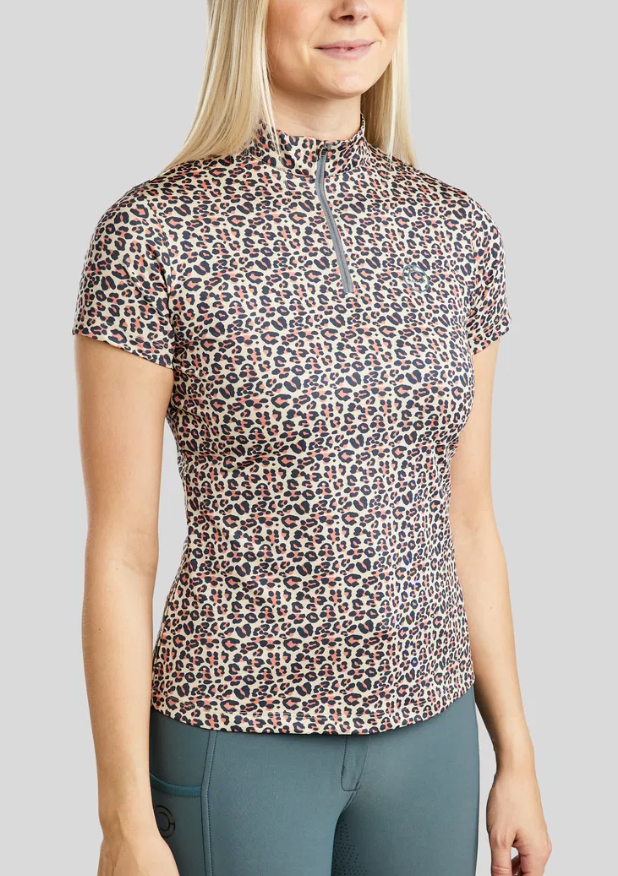 MoLeonora Leo Printed SS Shirt