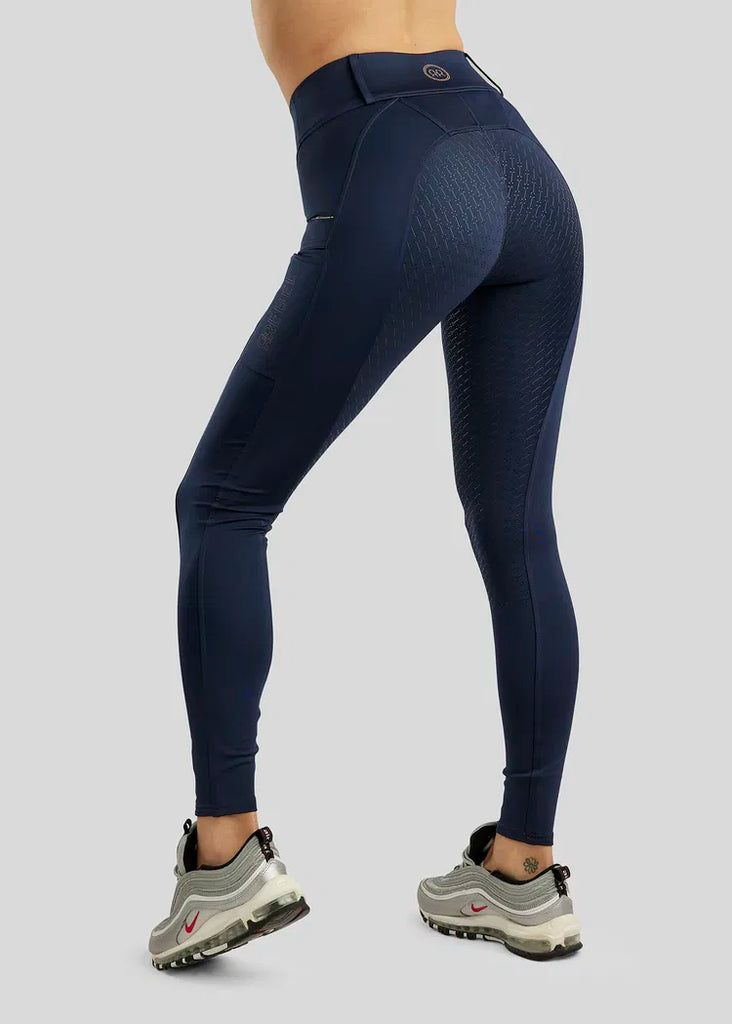 Rebel Pull-On Thigh Pocket Breech - Navy