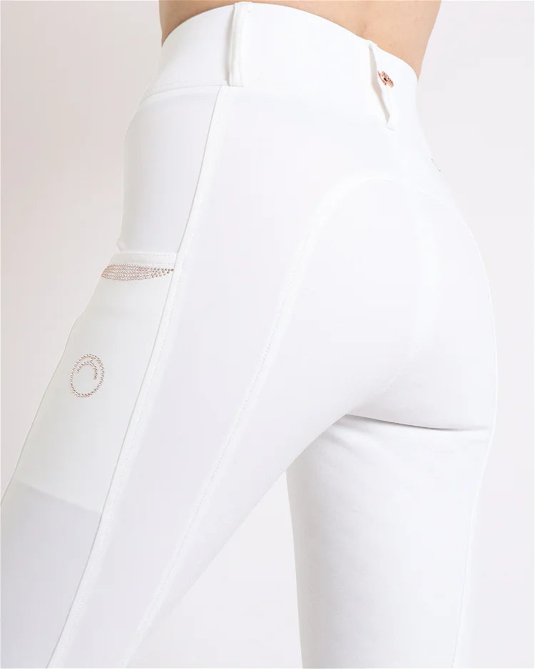 Kelsey Rosegold Pull On - White