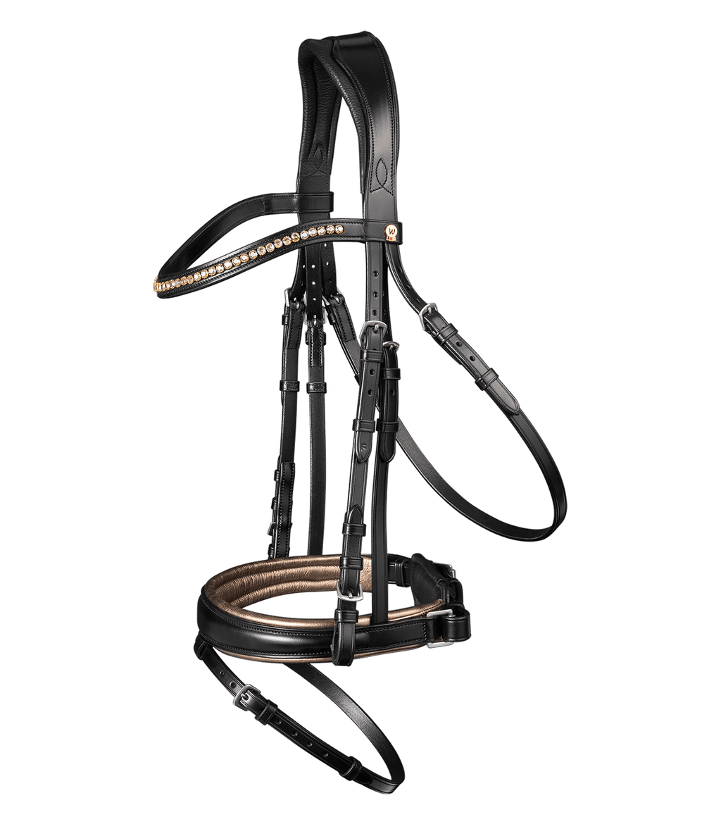 S-Line Bronze Snaffle Bridle