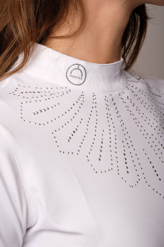 Lula Crystal Yoke Show Shirt