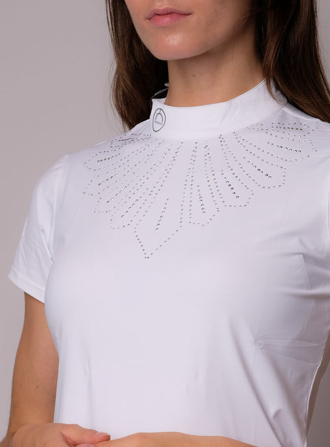 Lula Crystal Yoke Show Shirt