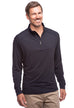 IBKUL Men's LS Zip Neck Pullover