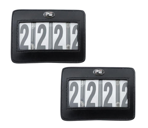 Leather Bridle Number Holder