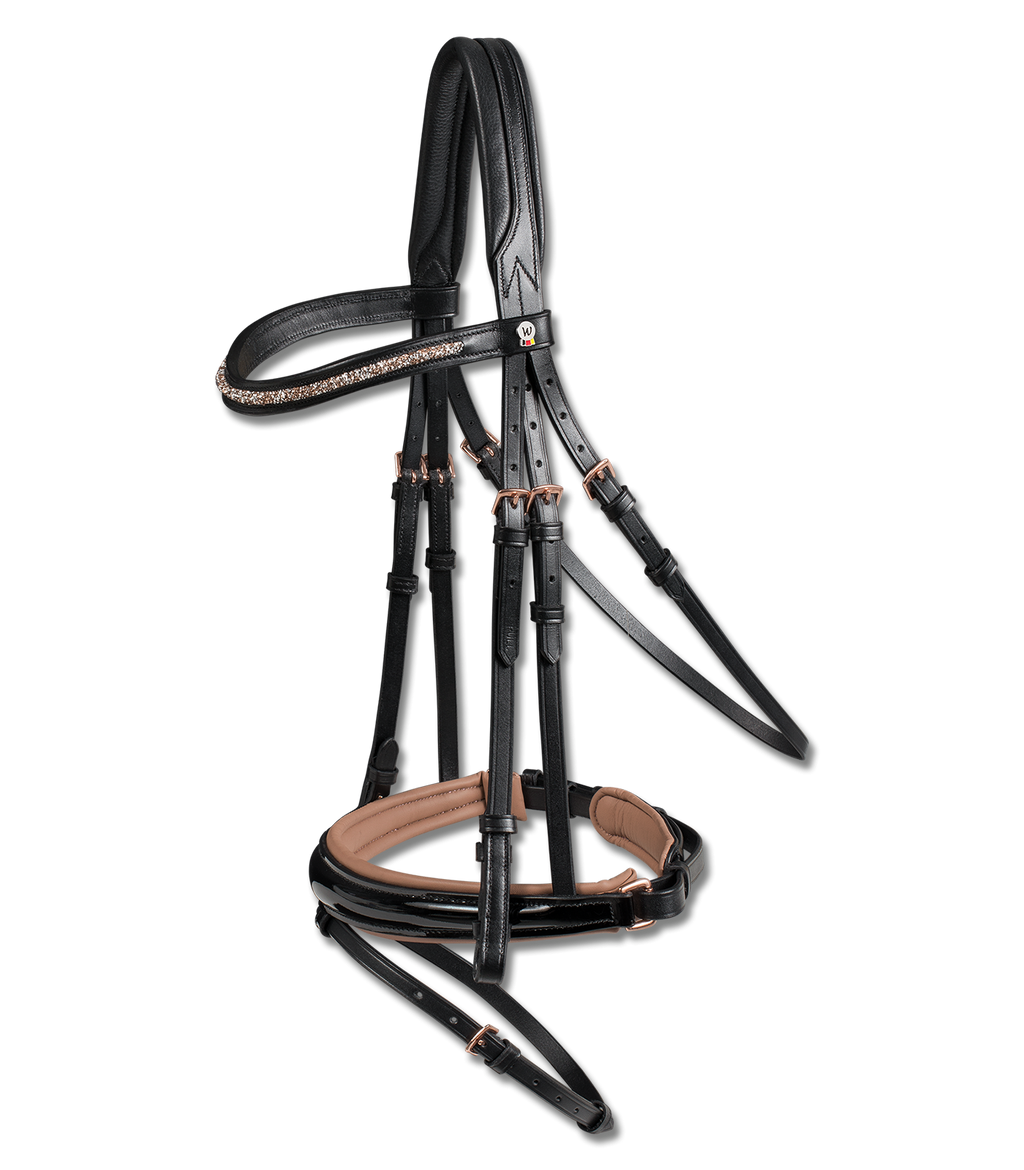 Rosewood Snaffle Bridle