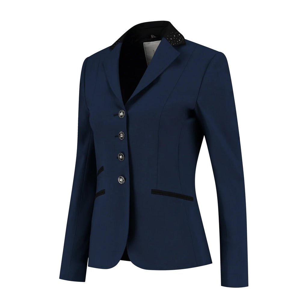 JUULS Short Coat - Royal & Black