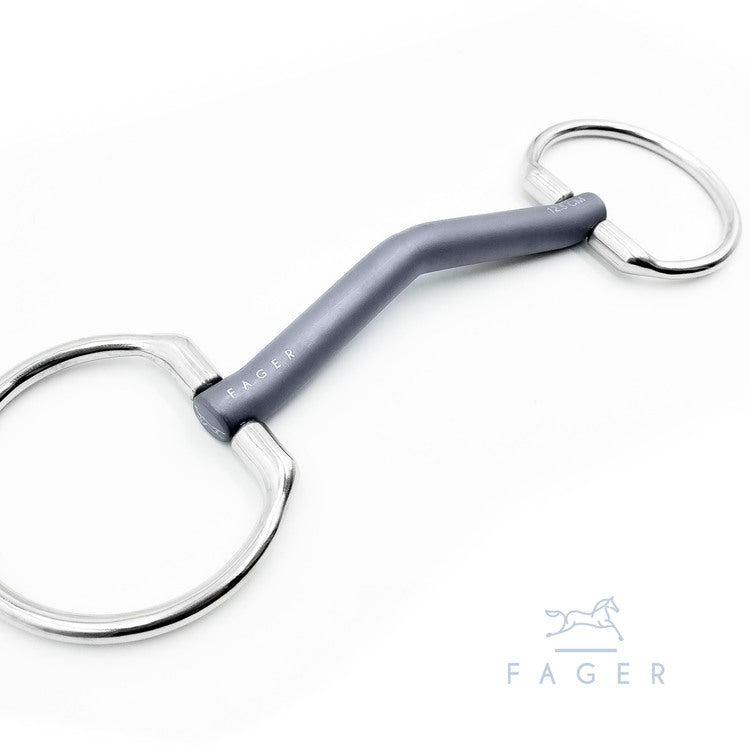 Sara Titanium Fixed Ring Snaffle