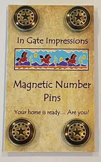 Magnetic Number Pins