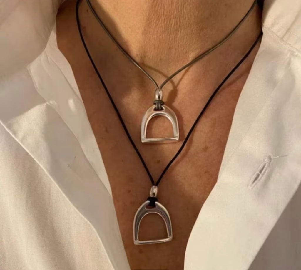 Stirrup Necklace