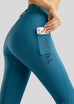 Rebel HiWaist Thigh Pocket Breech - Petrol