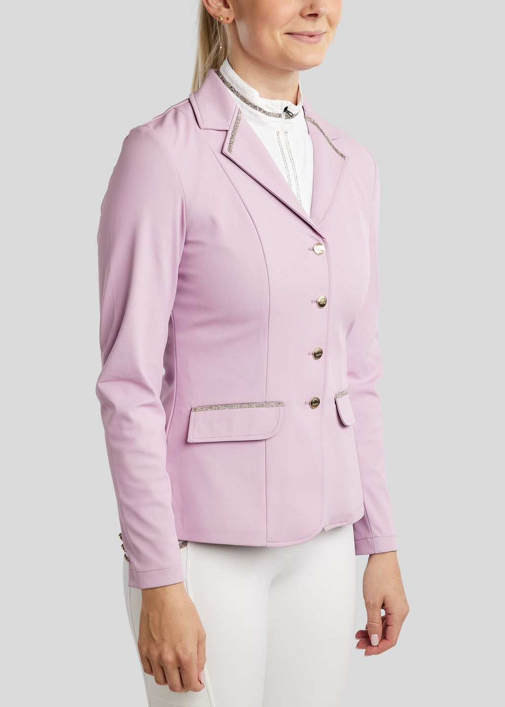 MoLila Champagne Crystal Show Coat