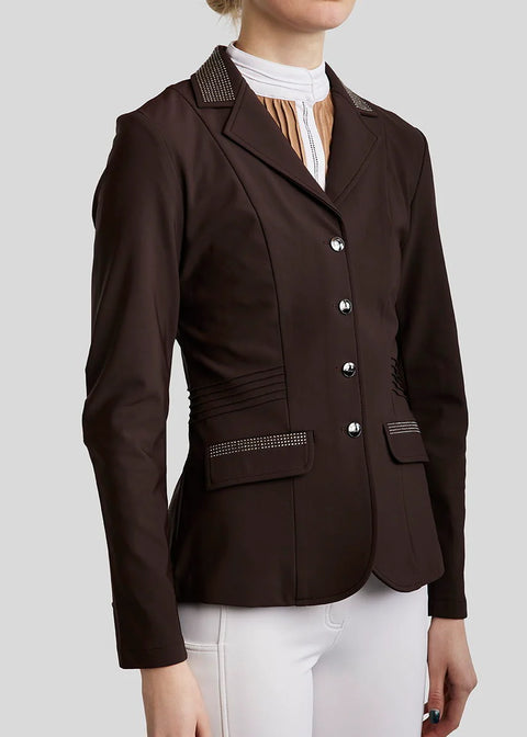 MoKately Pintuck Show Jacket - Brown